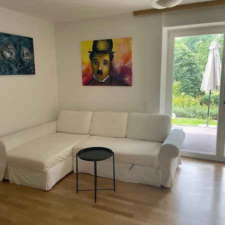 Daire Rose Garden Retreat Private Terrace Baden-Baden