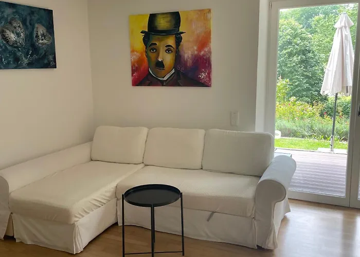 アパート Rose Garden Retreat Private Terrace バーデン＝バーデン